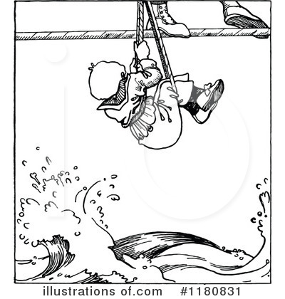 Royalty-Free (RF) Rescue Clipart Illustration by Prawny Vintage - Stock Sample #1180831