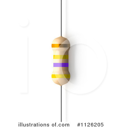 Royalty-Free (RF) Resistor Clipart Illustration by Leo Blanchette - Stock Sample #1126205