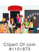 Restaurant Clipart #1101873 by David Rey