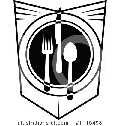 Royalty-Free (RF) Restaurant Clipart Illustration by Vector Tradition SM - Stock Sample #1115498