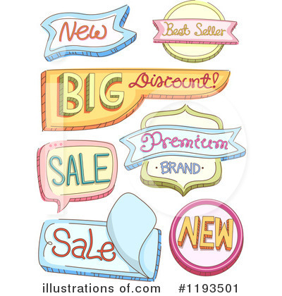 Tags Clipart #1193501 by BNP Design Studio