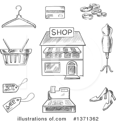 Royalty-Free (RF) Retail Clipart Illustration by Vector Tradition SM - Stock Sample #1371362