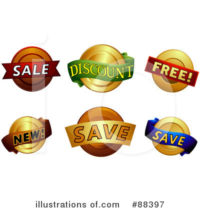 Royalty-Free (RF) Retail Clipart Illustration by BNP Design Studio - Stock Sample #88397