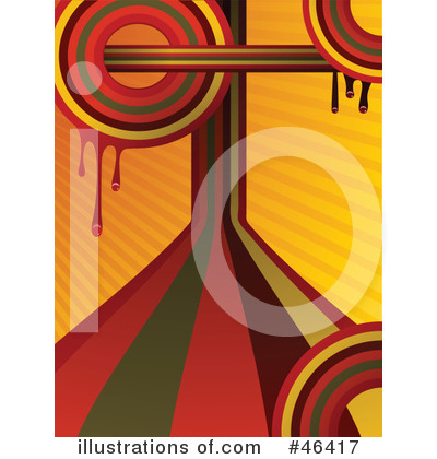 Royalty-Free (RF) Retro Background Clipart Illustration by elaineitalia - Stock Sample #46417