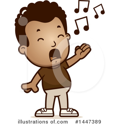 Singing Clipart #1447389 by Cory Thoman