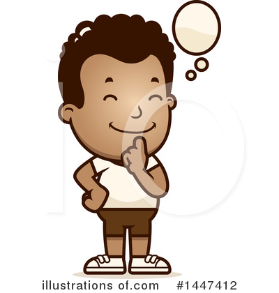 Royalty-Free (RF) Retro Black Boy Clipart Illustration by Cory Thoman - Stock Sample #1447412