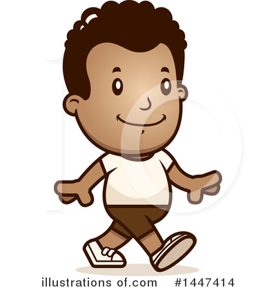 Royalty-Free (RF) Retro Black Boy Clipart Illustration by Cory Thoman - Stock Sample #1447414