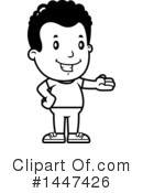 Retro Black Boy Clipart #1447426 by Cory Thoman