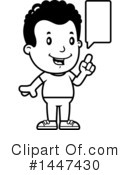 Retro Black Boy Clipart #1447430 by Cory Thoman