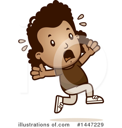 Royalty-Free (RF) Retro Black Girl Clipart Illustration by Cory Thoman - Stock Sample #1447229