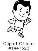 Retro Boy Clipart #1447523 by Cory Thoman