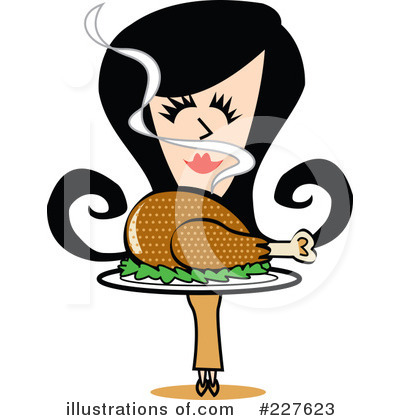 Roasted Turkey Clipart #227623 by Andy Nortnik