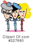 Retro Girl Clipart #227680 by Andy Nortnik