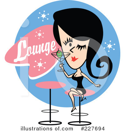 Retro Girl Clipart #227694 by Andy Nortnik