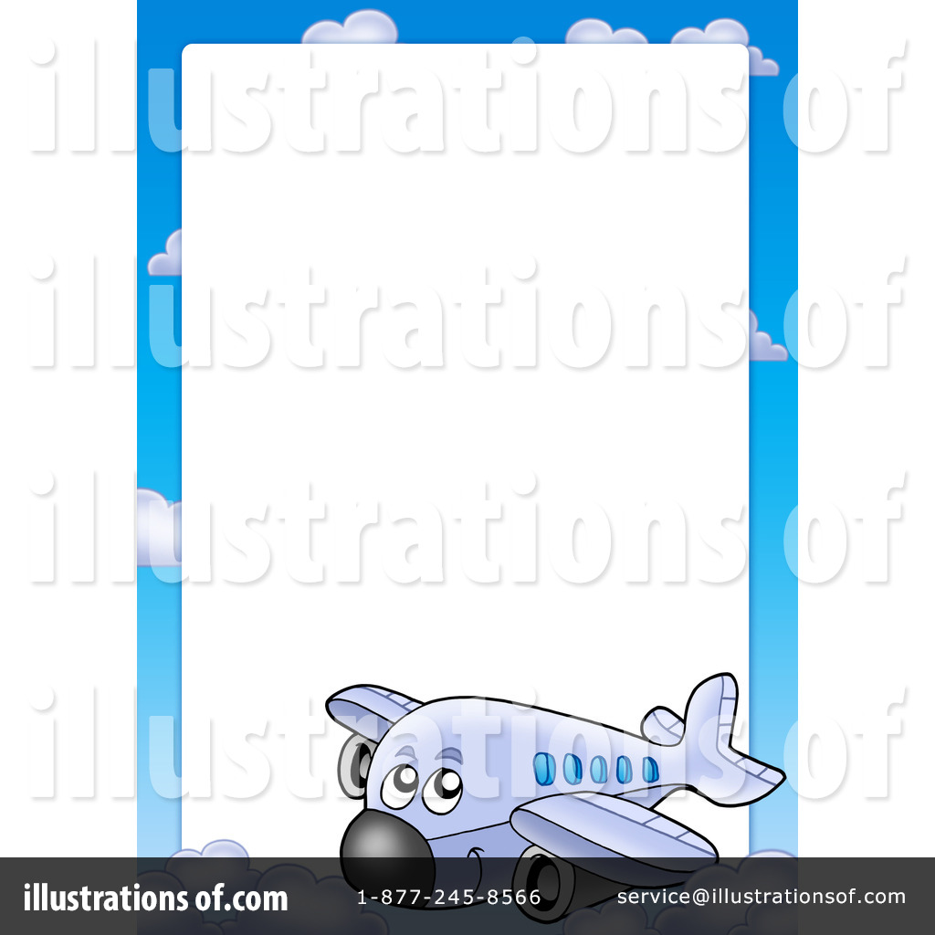 airplane border clip art - photo #10