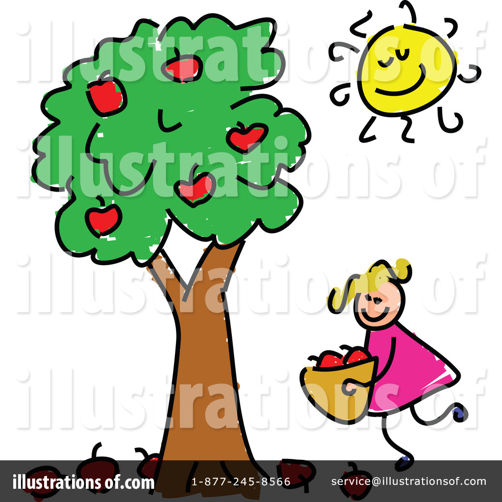 clipart of an apple tree - photo #33