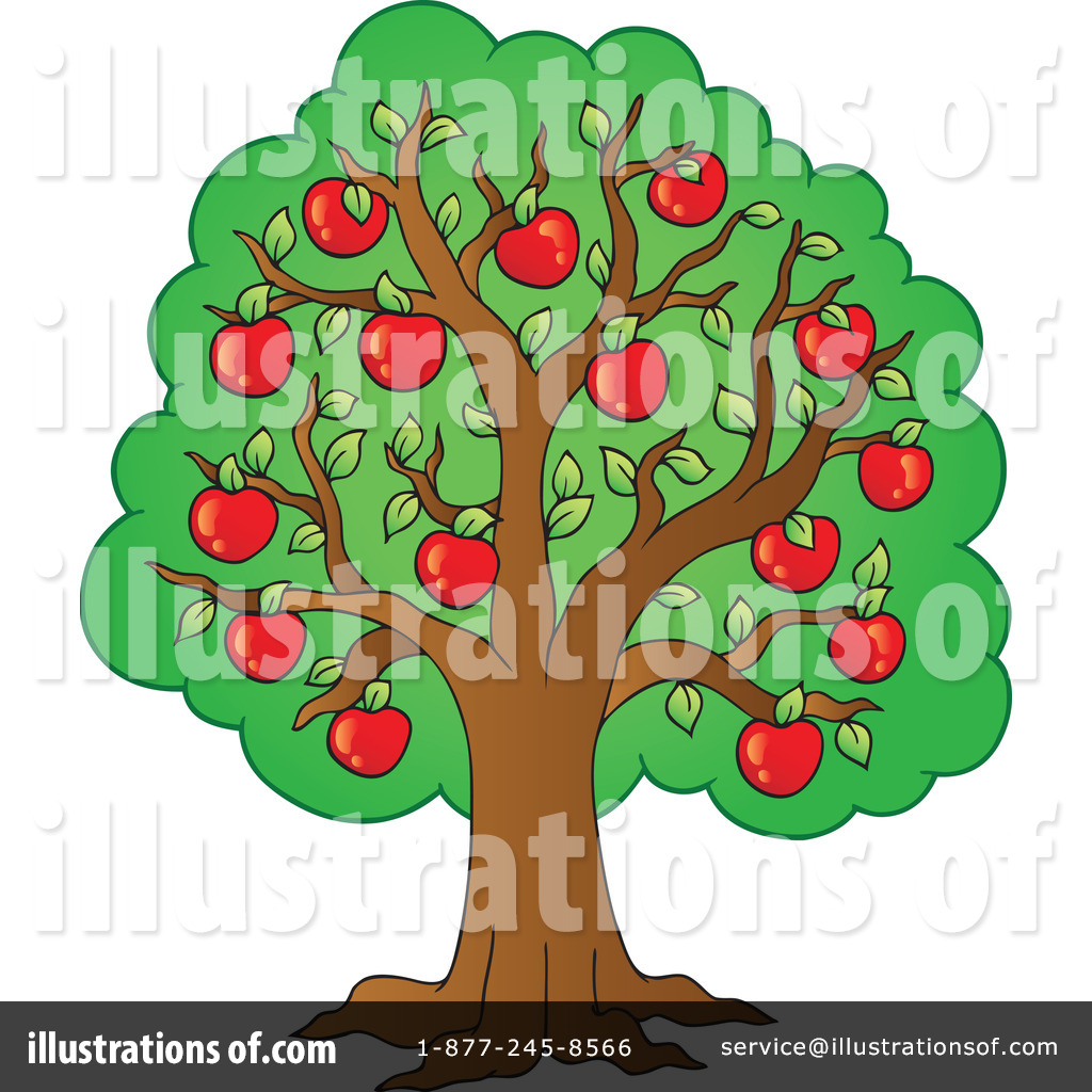 free clipart of apple tree - photo #25