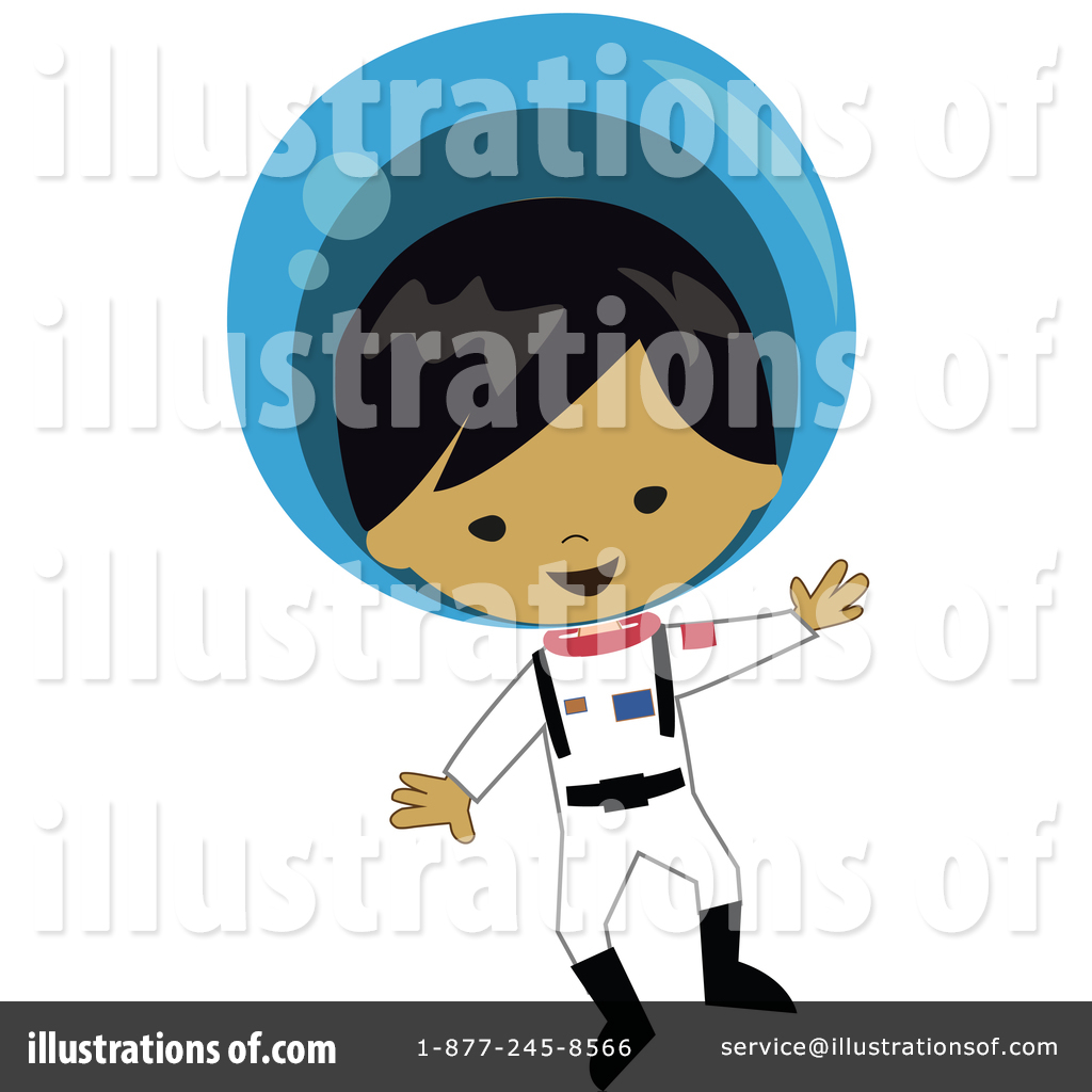 Astronaut Clipart #1608280 - Illustration by peachidesigns