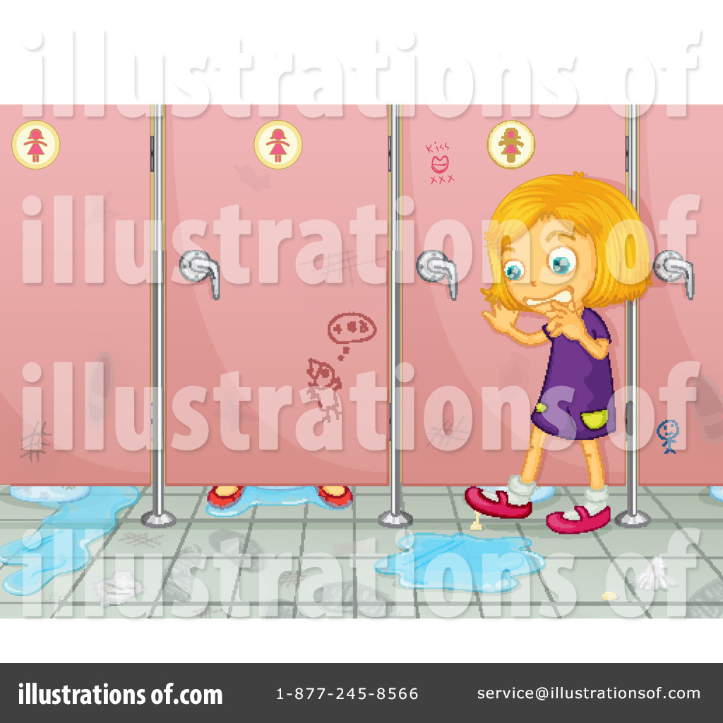 Bathroom Clipart #1138808 - Illustration by Graphics RF