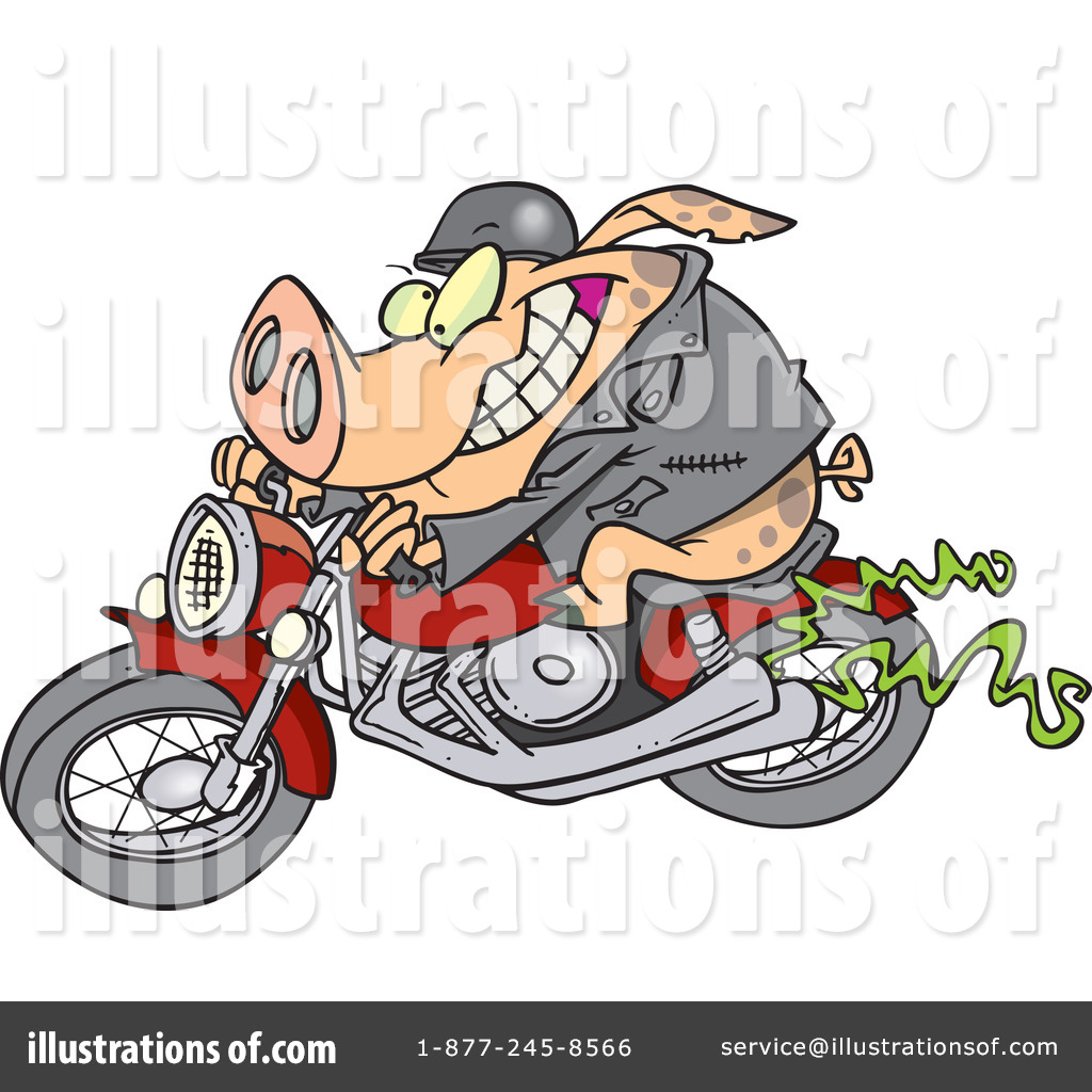 clipart santa on motorcycle - photo #20