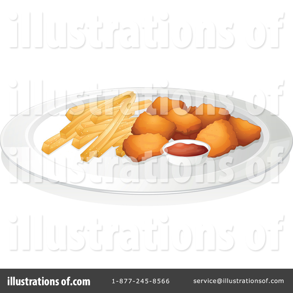 chicken nuggets clipart - photo #42