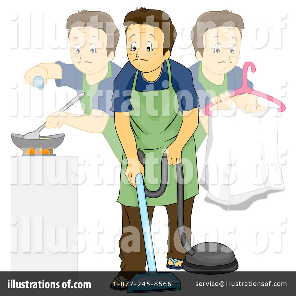clipart man doing housework - photo #46