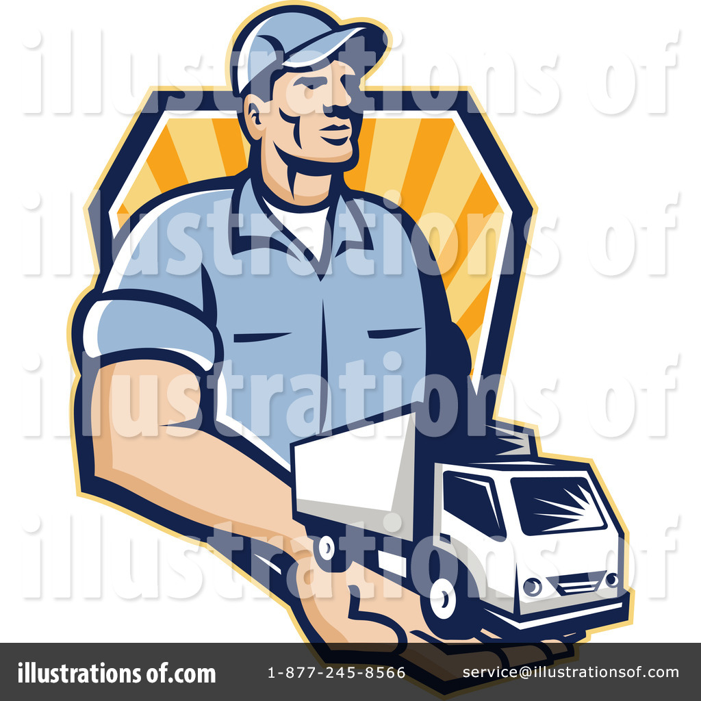 delivery man clip art free - photo #49