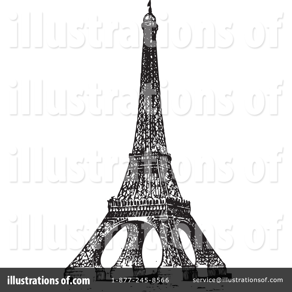 eiffel tower clip art vector free - photo #45