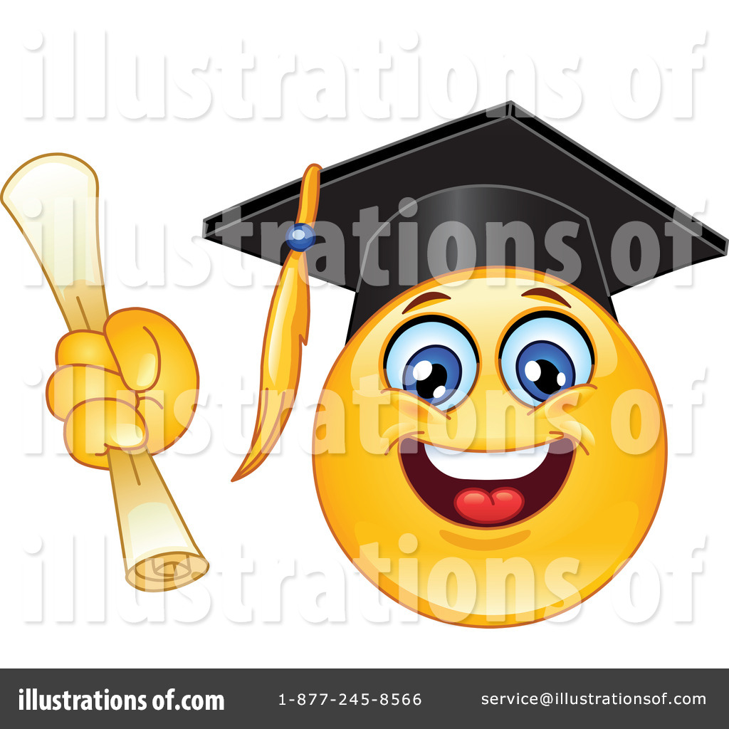 free graduation smiley face clip art - photo #19