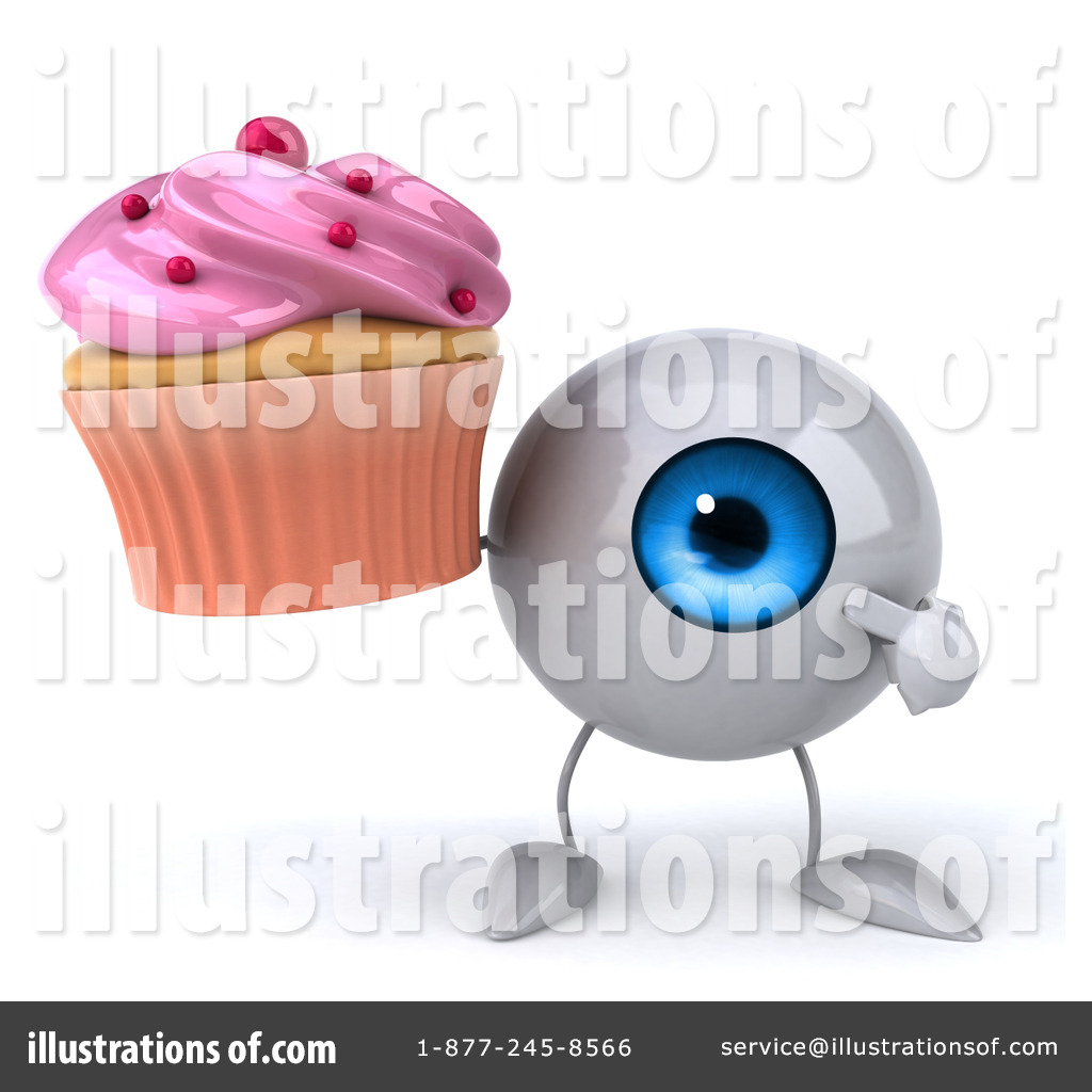 Eyeball Character Clipart #1299452 - Illustration by Julos
