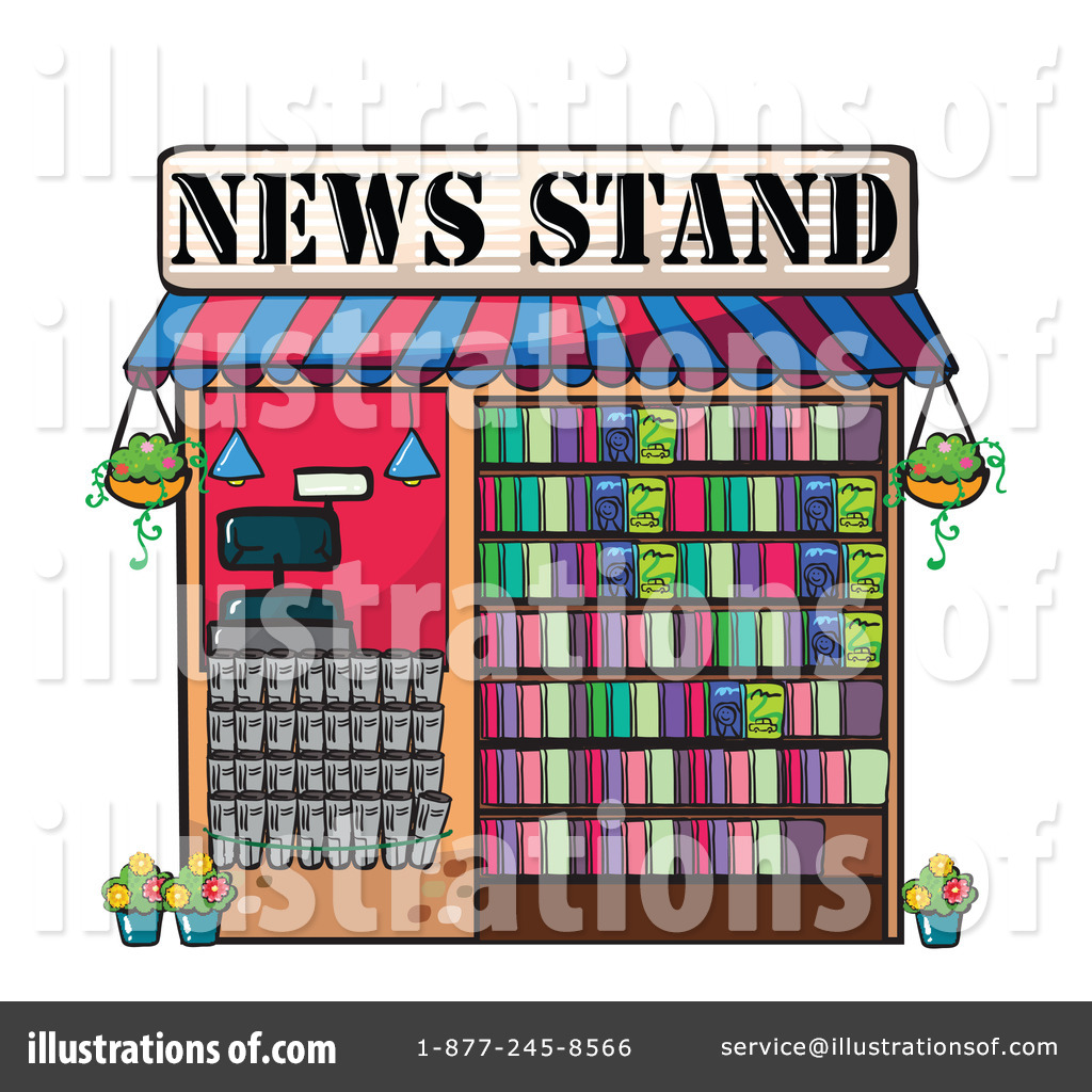 newspaper stand clipart - photo #4