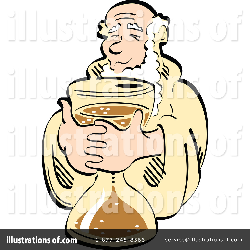 Father Time Clipart #101555 - Illustration by Andy Nortnik