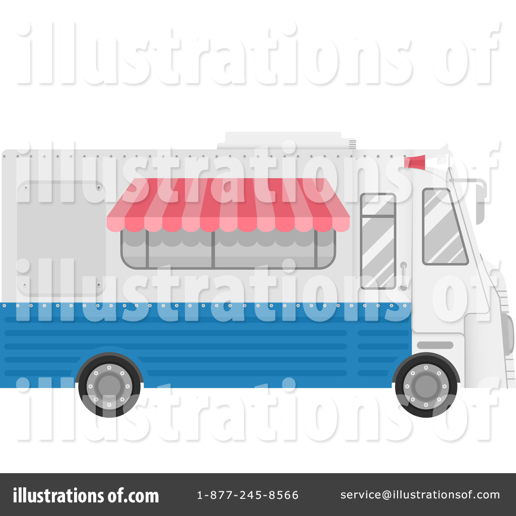 Food Truck Clipart #1245108 - Illustration by BNP Design Studio