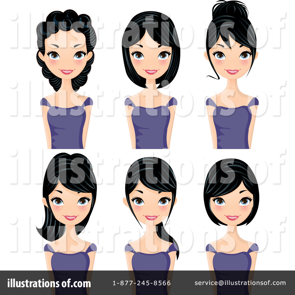 clipart of hairstyles - photo #43