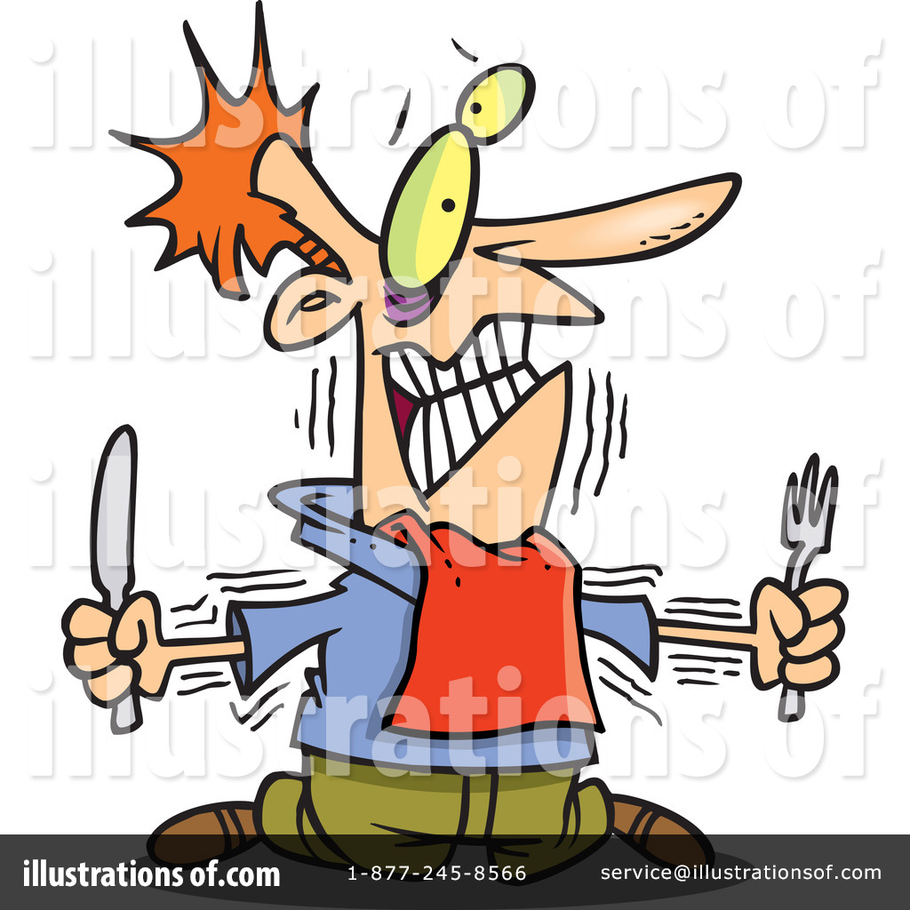 hungry man clipart - photo #29