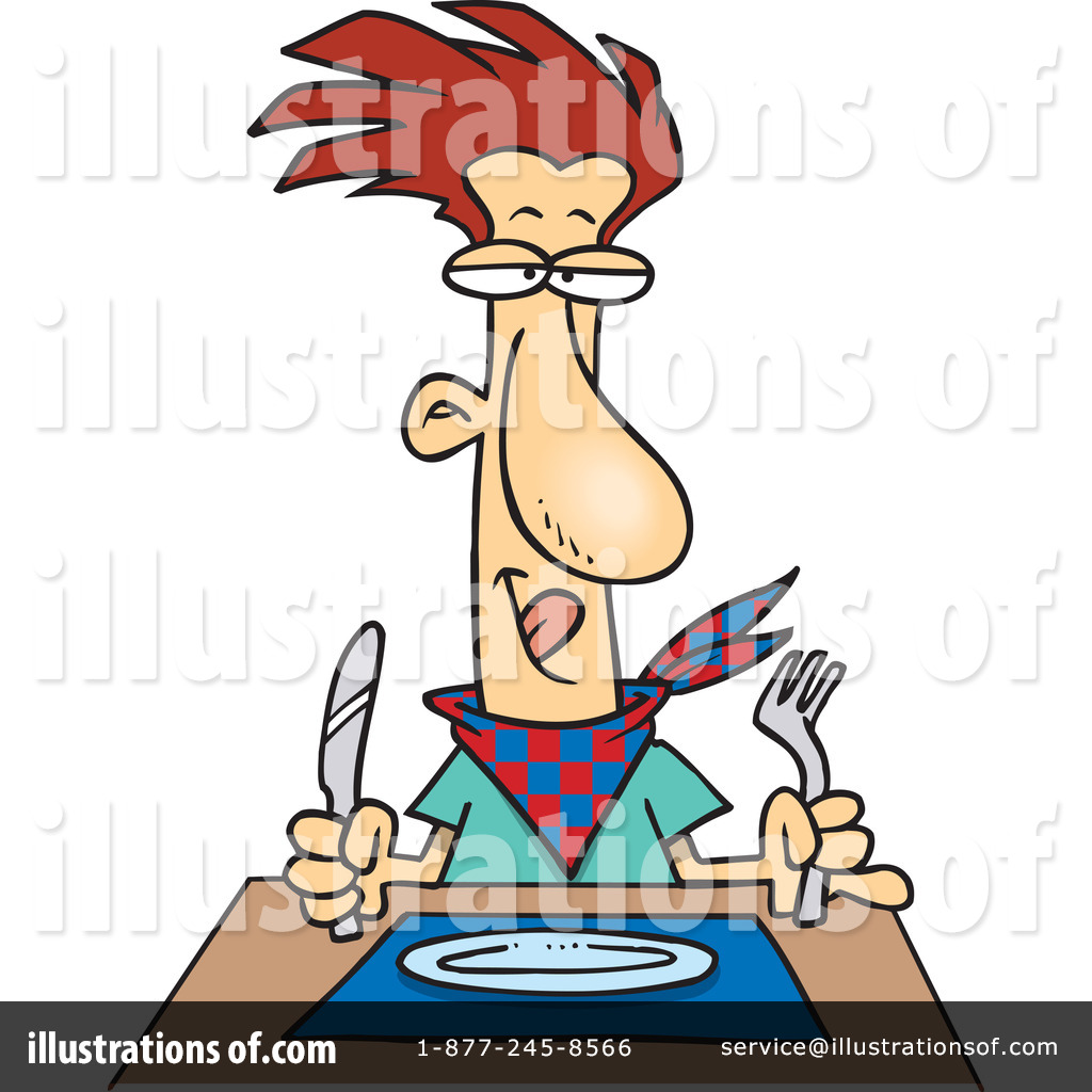 hungry man clipart - photo #21