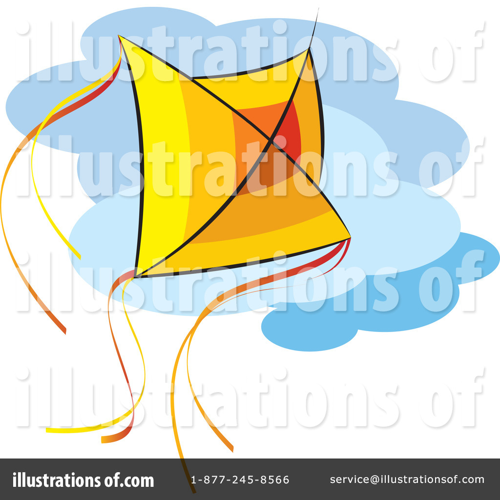 Kite Clipart #44820 - Illustration by Lal Perera