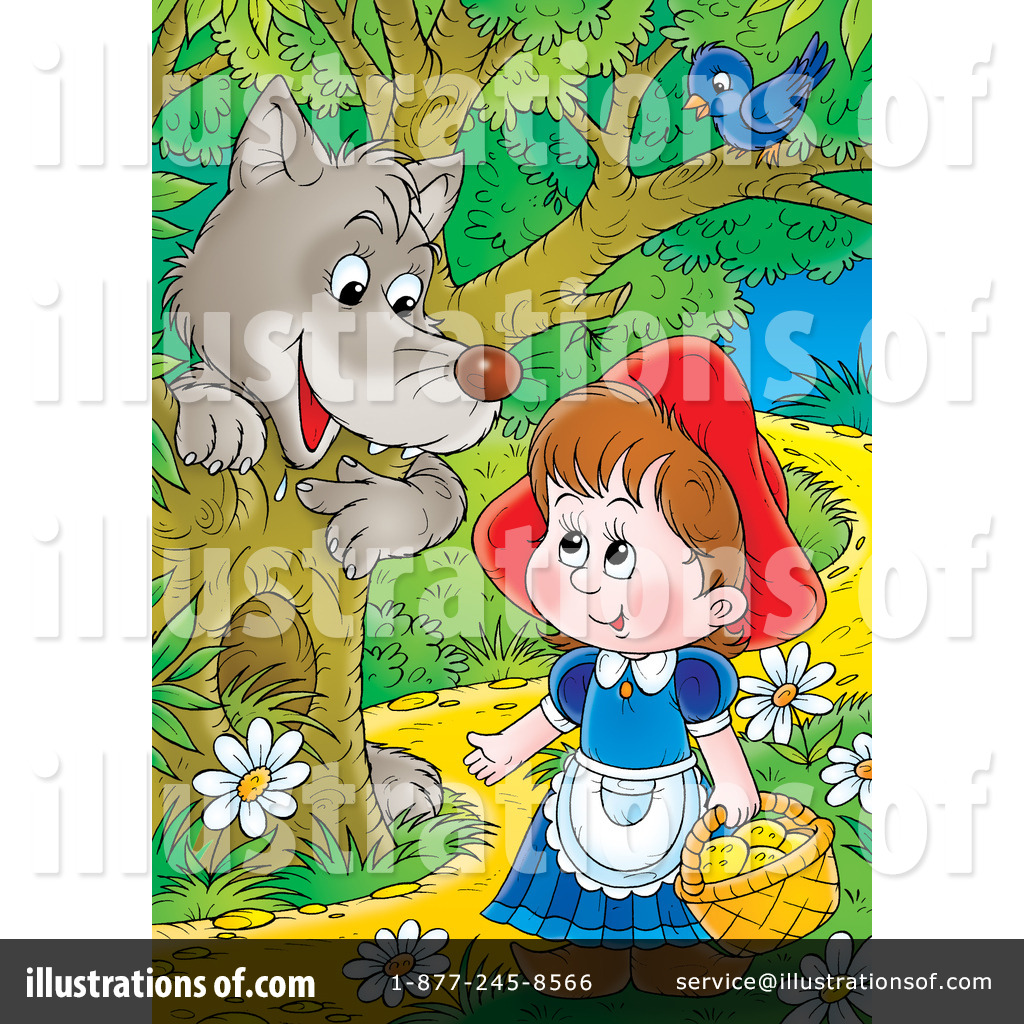 Little Red Riding Hood Clipart 33249 Illustration By Alex Bannykh