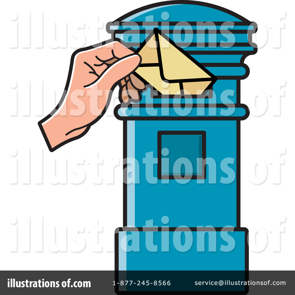 Mail Clipart #1233738 - Illustration by Lal Perera
