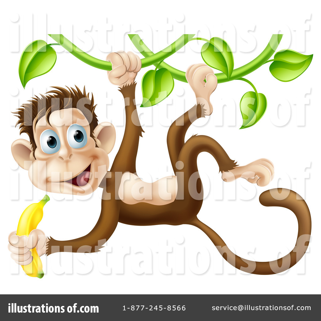 monkey illustrations clipart - photo #43