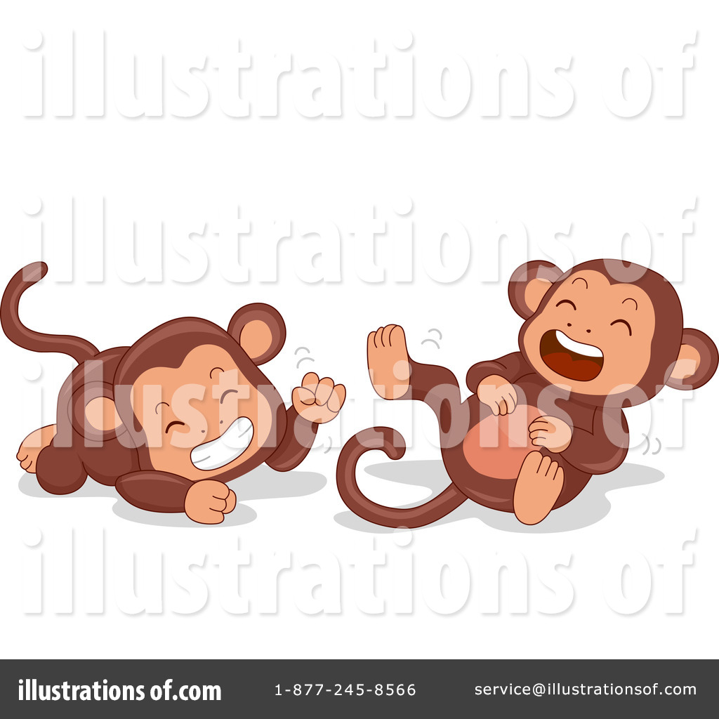 monkey laughing clipart - photo #26