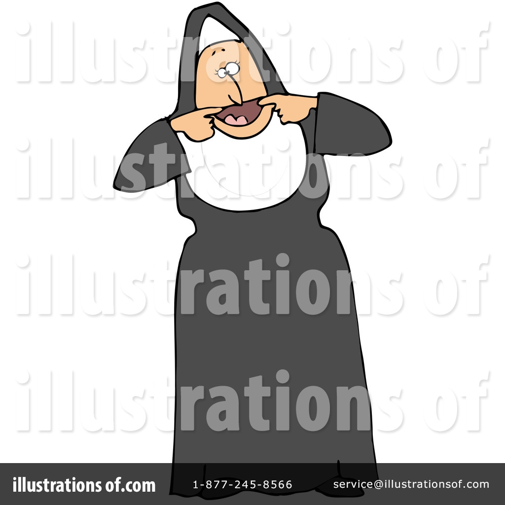 funny nun clipart - photo #48