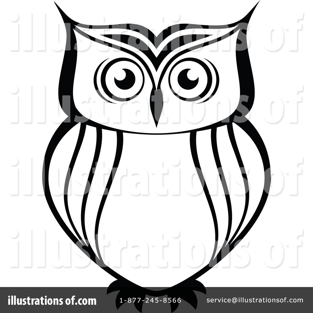 owl images clipart black and white - photo #35