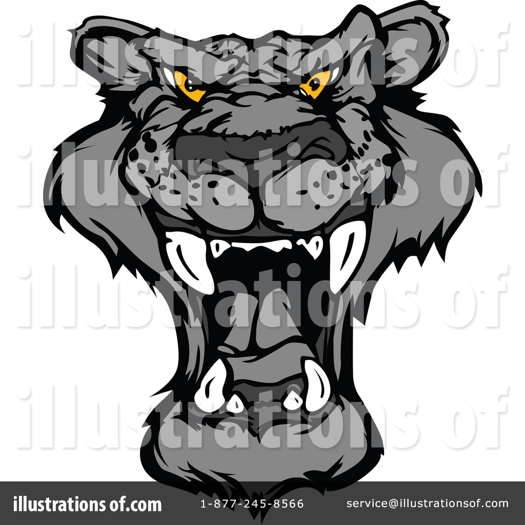 Panther Clipart #1164676 - Illustration by Chromaco