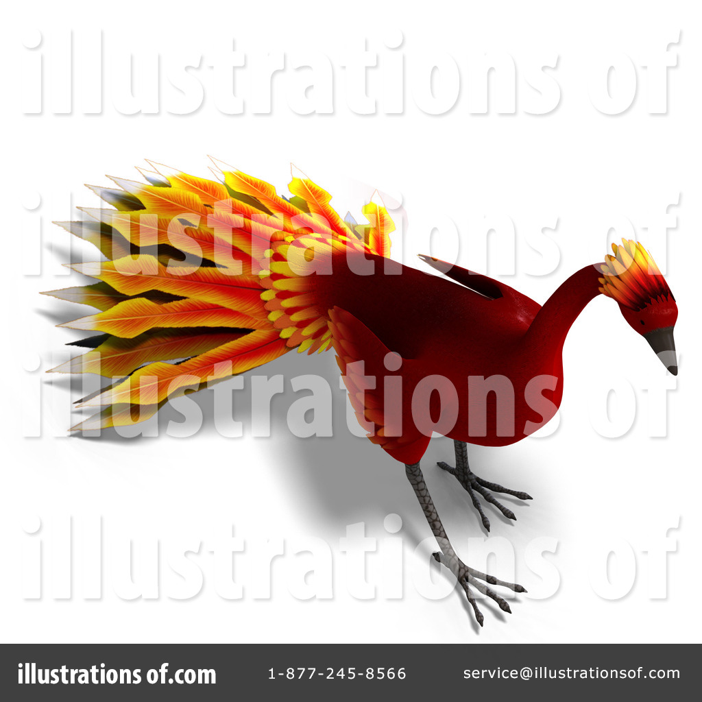 Phoenix Clipart #1071219 - Illustration by Ralf61