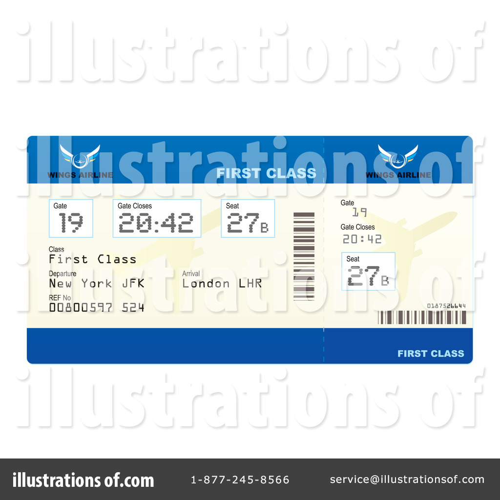 clipart airplane ticket - photo #50
