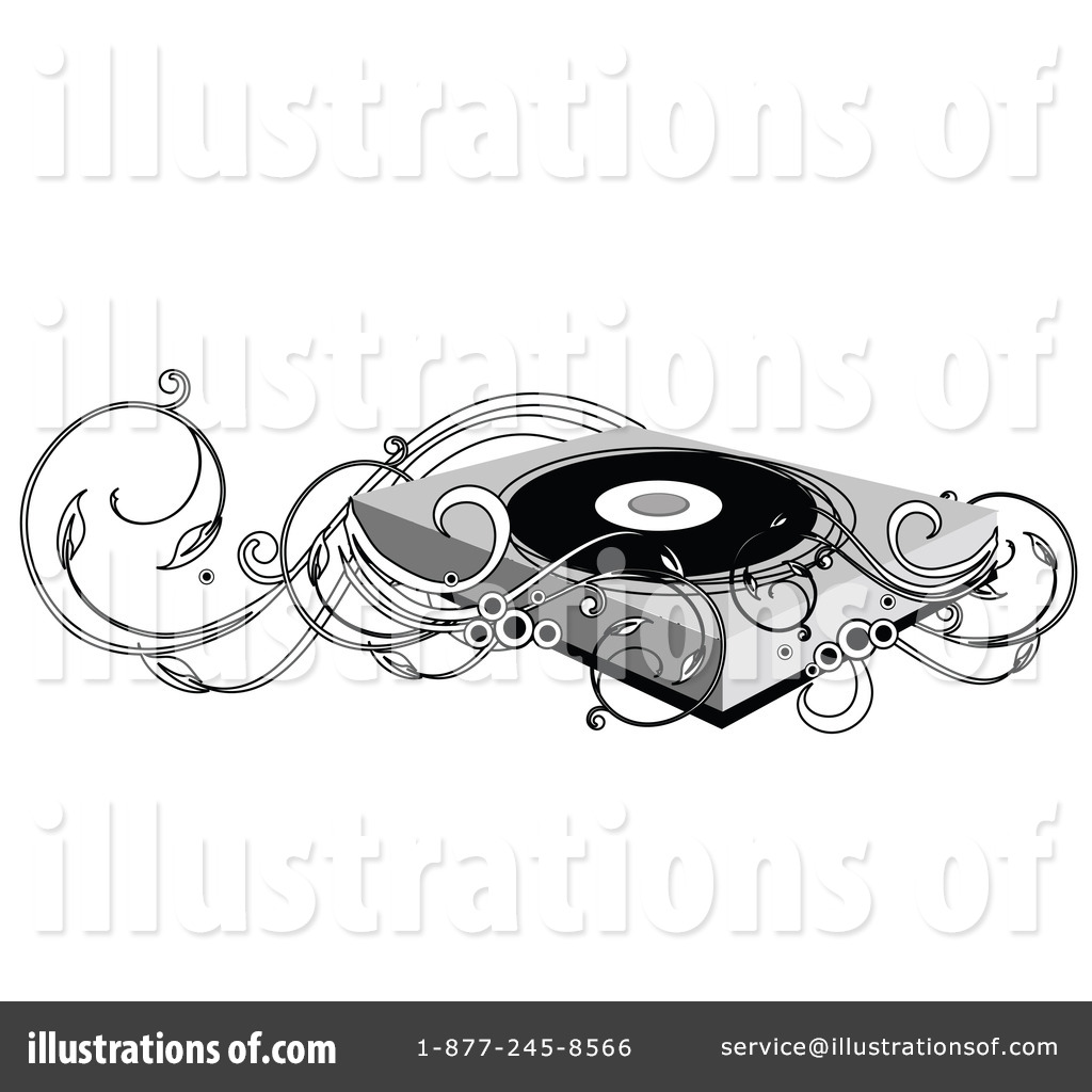 Record Player Clipart #36851 - Illustration by OnFocusMedia