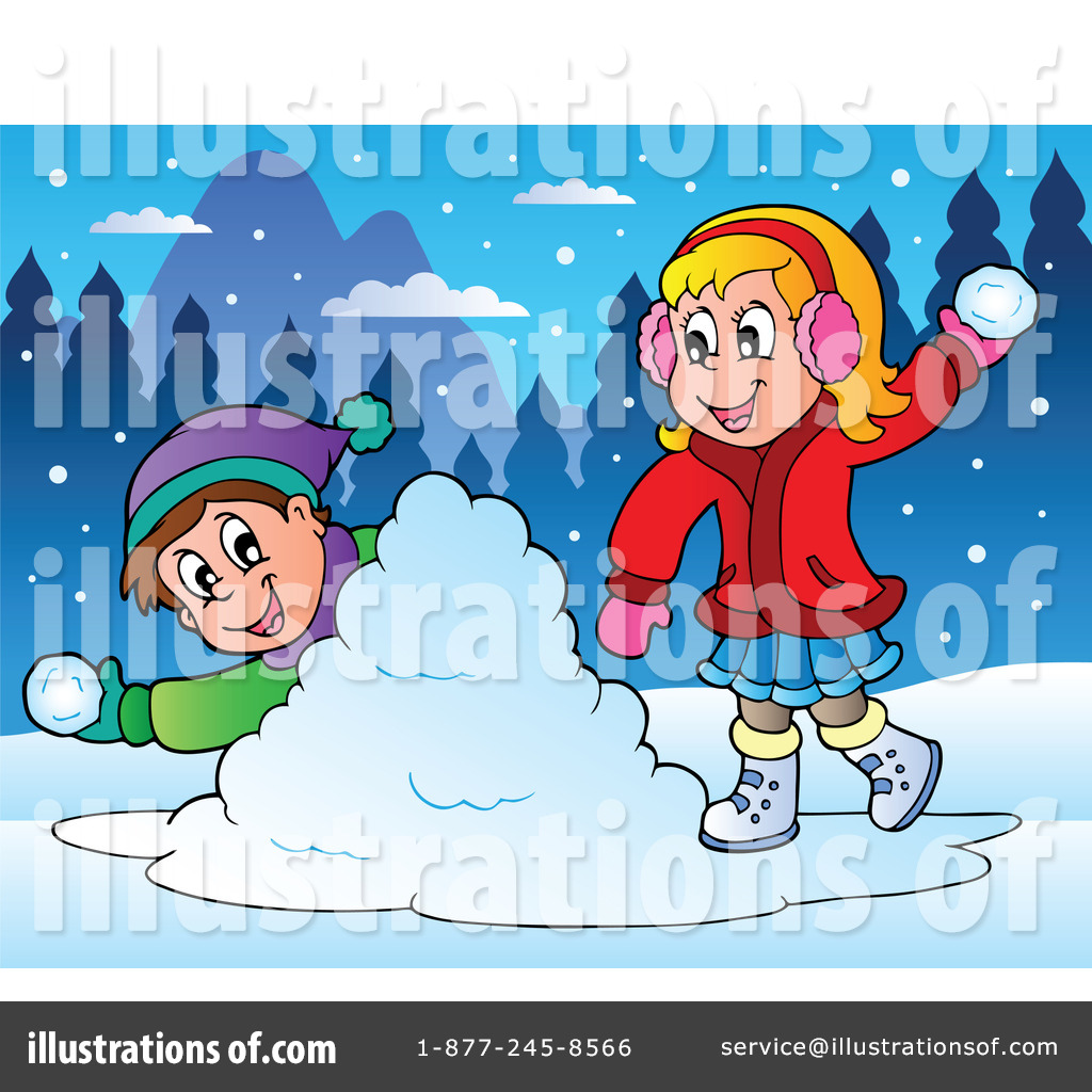 clipart snowball fight - photo #41
