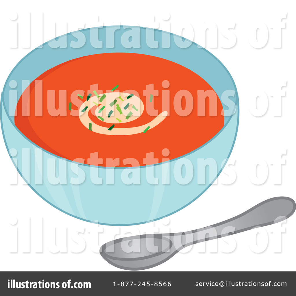 Soup Clipart #75314 - Illustration by Rosie Piter