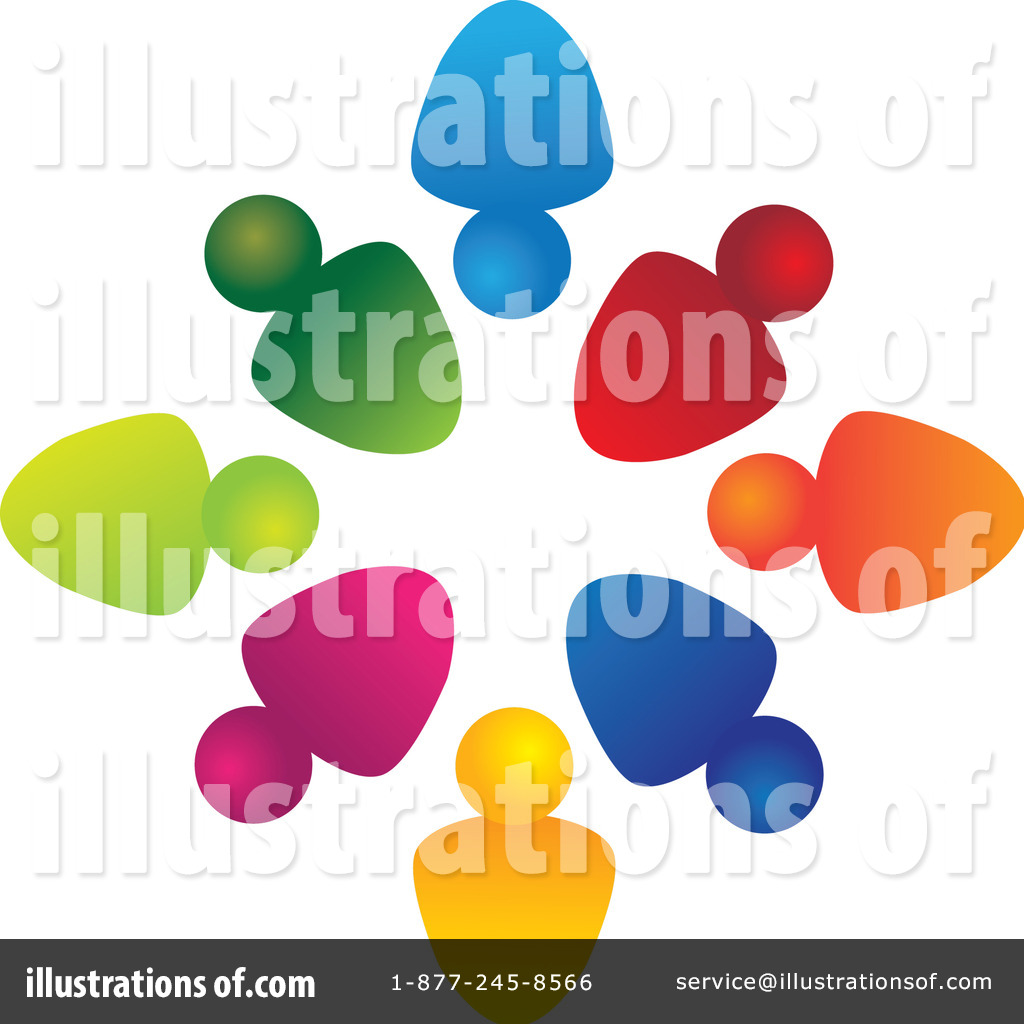 Teamwork Clipart #1294746 - Illustration by ColorMagic